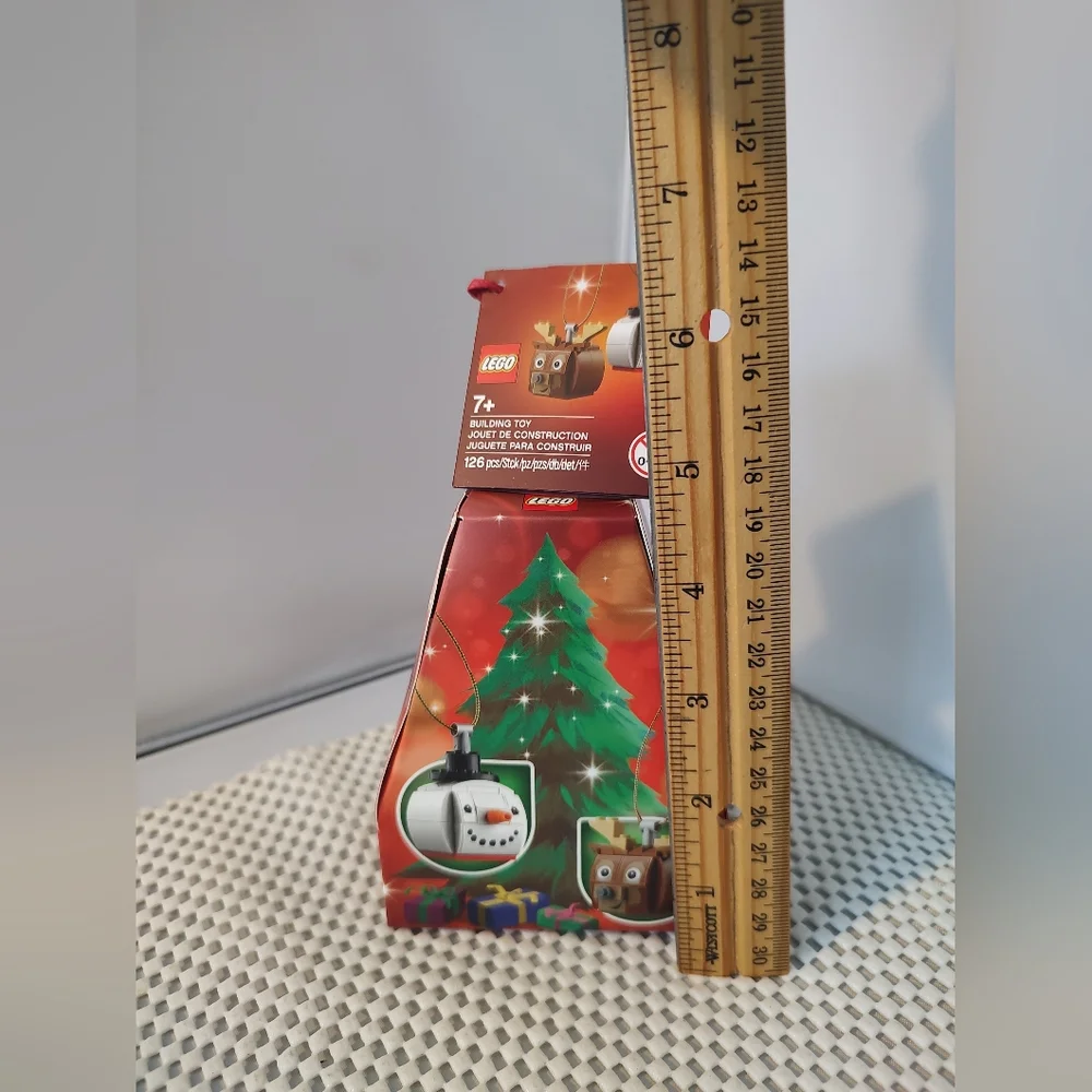 Lego Ornaments 854050 Reindeer & Snowman Ornaments NWT Building Toy Set
